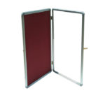 NOTICE BOARD WITH ACRYLIC SHUTTER