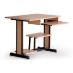 COMPUTER TABLE - 7 (METAL FRAME)