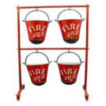 FIRE BUCKET WITH STAND