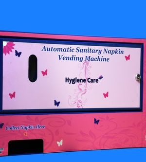 SANITARY NAPKING VENDING MACHINE