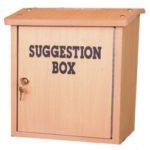 SUGGESTION BOX (WOODEN)